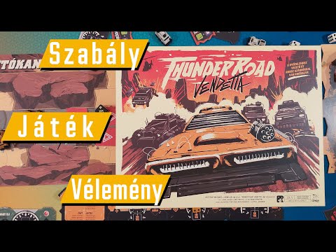 Thunder Road: Vendetta | Végigjátszás | Játékszabály @blofftarsas @boardgame_hun - PumiGame
