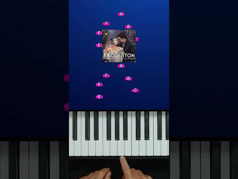 360 (Arr. For Cello Obligato and String Quartet) Easy Piano #piano #bridgerton #shorts #netflix