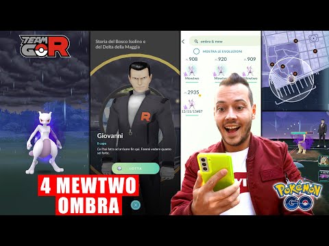Ho Catturato 4 MEWTWO OMBRA...Ecco Come Ho Fatto - Pokémon GO