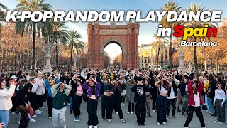 스페인 바르셀로나 개선문 앞에서 케이팝 랜덤플레이댄스 ArcdeTriomf K POP RANDOM PLAY DANCE Mp4 3GP & Mp3