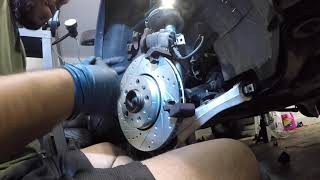 Volvo XC70 How to Replace Front Rotors & Brake Pad, What Shops Charge