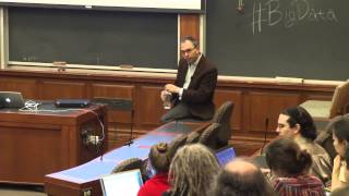 Book Talk: Viktor Mayer-Schönberger and Kenneth Neil Cukier on Big Data - and its Dark Side