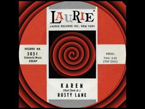 KAREN, Rusty Lane, (Rare) Laurie #3031  1959