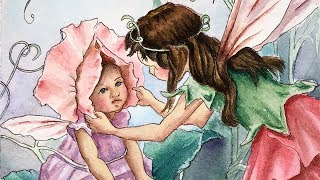 Painting the Flower Fairies with Mission Gold Watercolors