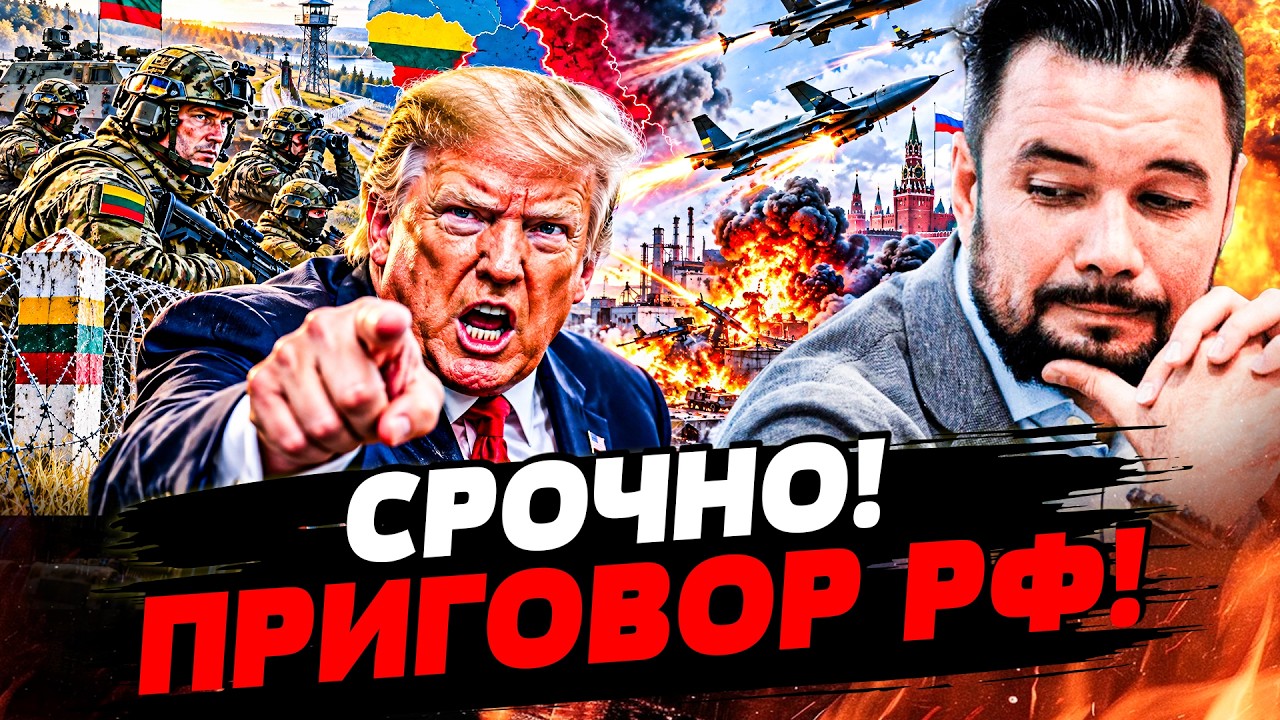 💥МУРЗАГУЛОВ: ЛИТВА ПОШЛА НА ЭТО! ГРАНИЦА С РФ ПРОБИТА! ТРАМП ОШАРАШИЛ: ЭТО ПО
