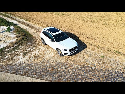 Sky view of the Volvo XC60 T8 Twin engine Polestar Engineered !