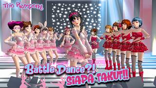 Download lagu BATTLE DANCE?! SIAPA TAKUT!! || TRIO REMPONG || SAKURA SCHOOL SIMULATOR mp3