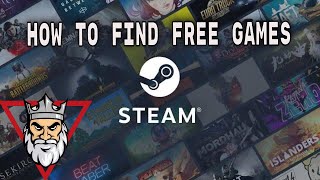 How to Find and Get Free Games on Steam