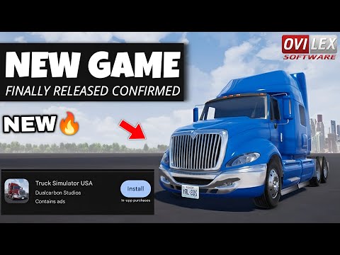 Truck Simulator USA Release Confirmed - New Game First Look Revaled 🤯🔥
