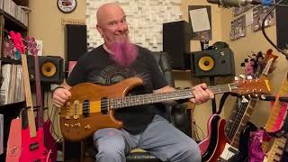 Video thumbnail for 1980 ibanez 8 string by PinkbassmanMusic