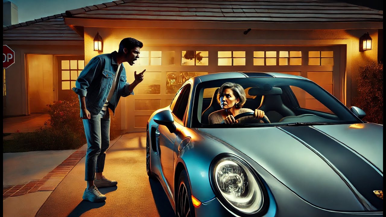 Entitled Karen Steals Neighbor’s Porsche, Claims ‘I Deserve Luxury More Than Him’!