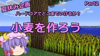 【マインクラフト】夏休み企画！ハードコアでどこまでいけるか？Part2【ゆっくり実況】