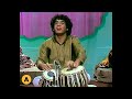 Ustad Zakir Hussain ~ 1985 Doordarshan Recital ~ HD