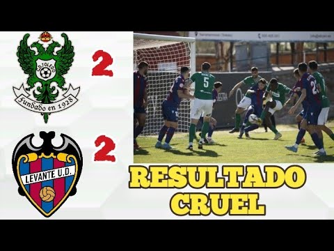 CD TOLEDO | 2-2 | ATLÉTICO LEVANTE: EL FÚTBOL ES CRUEL UNA VEZ MÁS CON EL TOLEDO