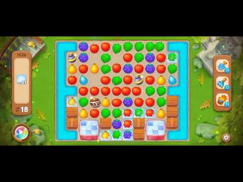 Gardenscapes Level 1826 [No booster] #androidgameplay #powerseekers #gardenscapesgame #trending