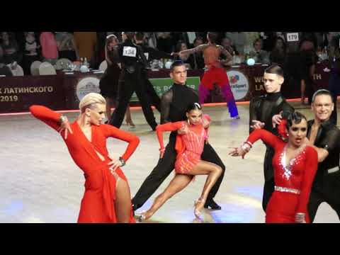 Timofey Serpov - Olga Belianina Cha-Cha / Latin Kvartal 2019 Youth Latin
