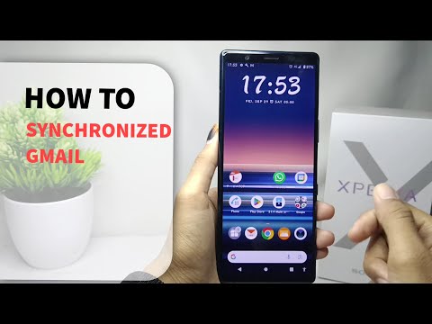 Sony Xperia | How To Synchronize Gmail Account