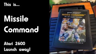 This is Missile Command for the Atari 2600