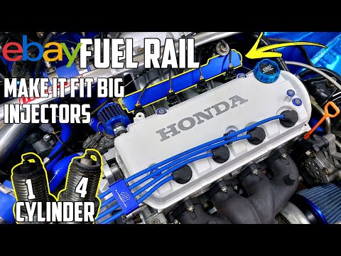 eBay Fuel Rail Install - Dyno Prep Fault Finding | Turbo Honda Civic
