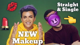 Unboxing Free Makeup with a Straight Guy | Gabriel Zamora