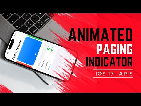 SwiftUI Animated Paging Indicators - iOS 17 APIs - Xcode 15 thumbnail