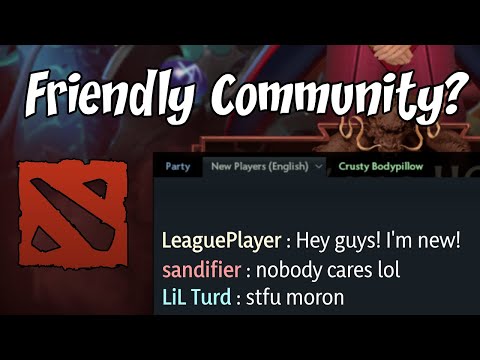 How Difficult is it to Make New Friends in Dota 2?