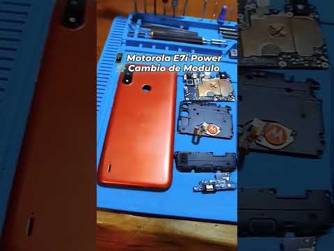 Motorola E7i Power Cambio de Modulo #fyp #tecnologia #celulares #servicio #viral #reels #tecnico #pc