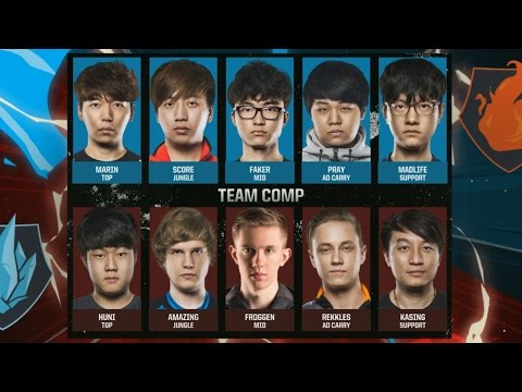 KOREA vs EUROPE Highlights – LCK vs EU LCS – 2015 All-Star Event – Day 3 LA GROUP STAGE