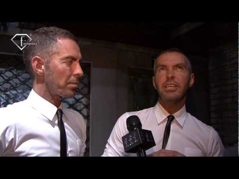 fashiontv | FTV.com - DSQUARED-BACKSTAGE-UOMO A/I 08-09