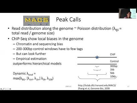 STAT115 Chapter 11.2 ChIP-seq Peak Calling with MACS and QC