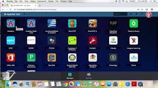 How to get to Schoology through Webnet Manatee