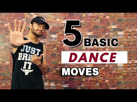 5 Basic Dance/Hip Hop Moves For Beginners | Part 1