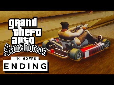 GTA SAN ANDREAS ENDING Walkthrough Gameplay Part 13 - (PC 4K 60FPS) RTX 3090 MAX SETTINGS