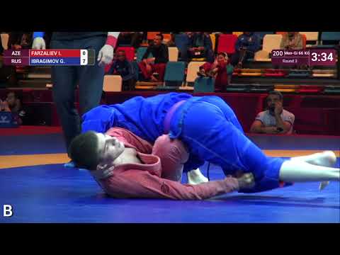 Round 3 Men-Gi - 66 kg: I. FARZALIEV (AZE) v. G. IBRAGIMOV (RUS)