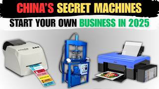 13 Secret Machines Making Ordinary People Rich in 2025  Profitable Business Ideas You Can Start Toda