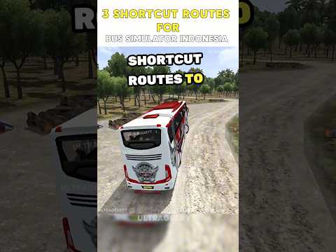 3 intresting shortcut routes to try in bus simulator Indonesia