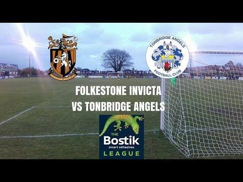 MATCH DAY VLOG #21 FOLKESTONE INVICTA 3-1 TONBRIDGE ANGELS