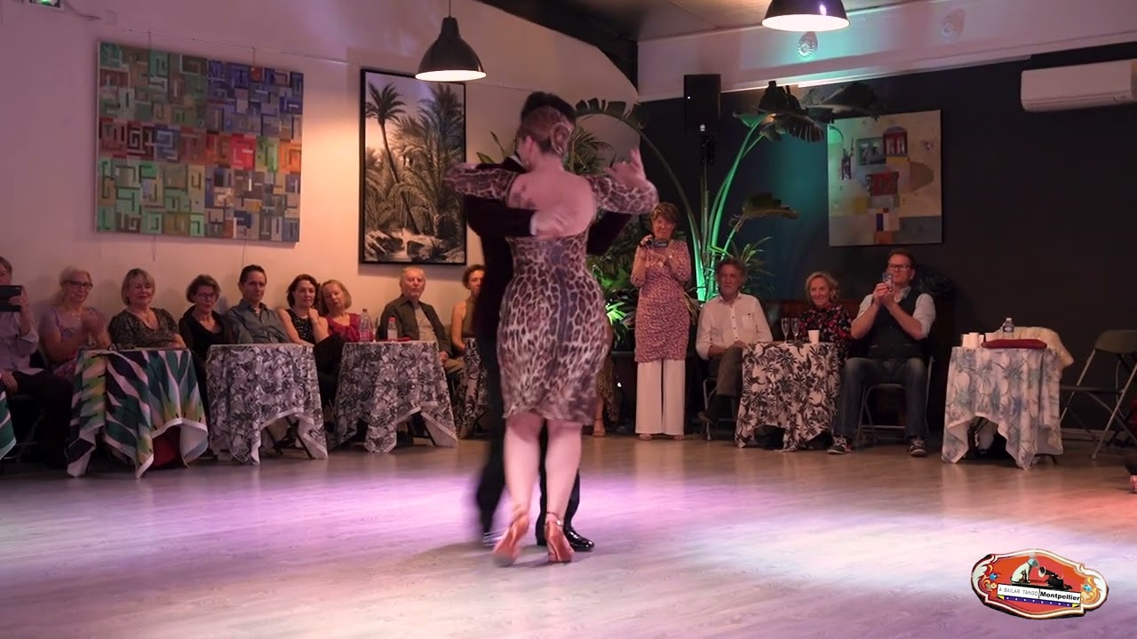 Maja Petrović & Marko Miljević – Mano brava – Milonga Feroz, El Salon de Tango Montpellier 04 feb 23