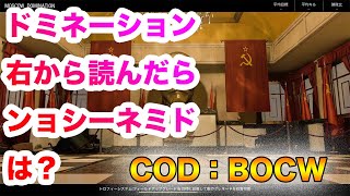 #3【COD:BOCW】京大生が初めてドミネ行くってよ