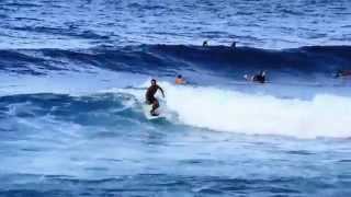 preview picture of video 'Surfing in Bathsheba Barbados'