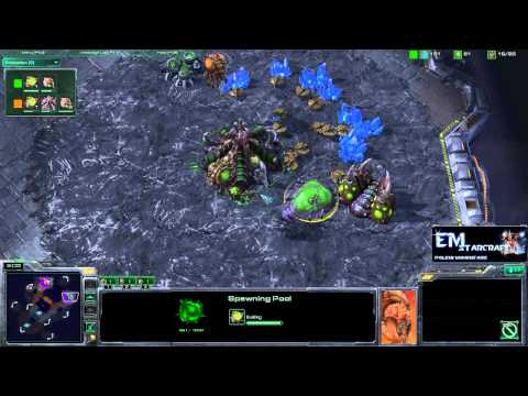 [II Setny] ZvZ Hauron vs pal g1 Starcraft 2 polski komentarz