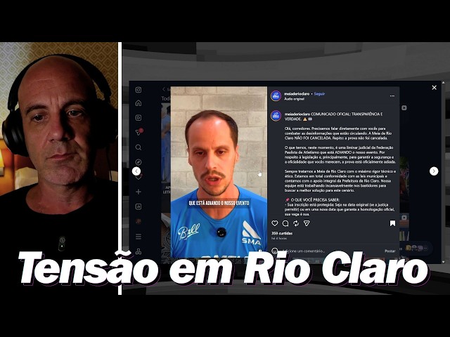 O que ACONTECEU com a MEIA de RIO CLARO?