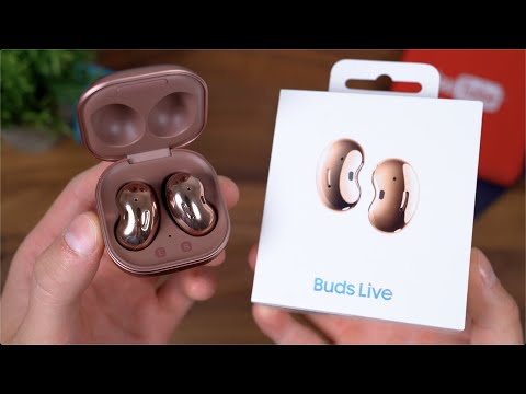 External Review Video hvFIPR0CtHs for Samsung Galaxy Buds Live True Wireless Headphones w/ Active Noise Cancellation