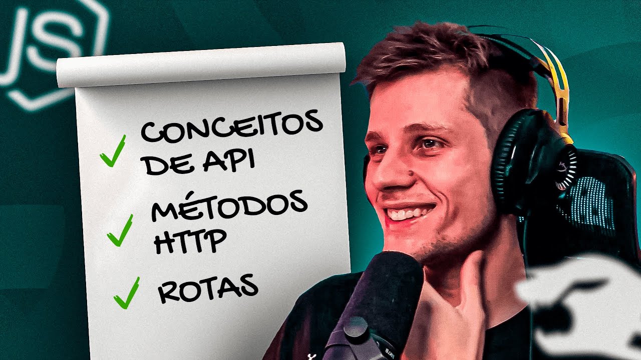 Conceitos de API, métodos HTTP e rotas no Node.js com Fastify