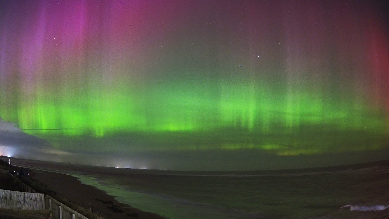 Live webcam view of Cresswell Aurora Sky Camera