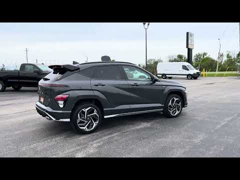 2024 Hyundai Kona 1.6T N Line AWD for sale at Lally Chevrolet Ltd. in Tilbury, ON