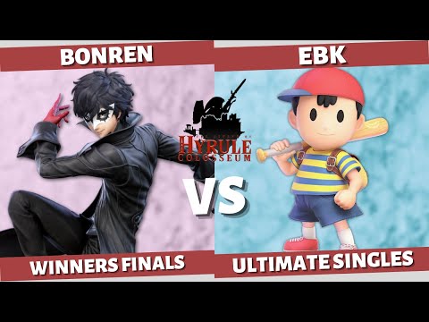 Hyrule Colosseum #5 - WINNERS FINALS: EBK (Ness) VS Bonren (Joker) SSBU SINGLES