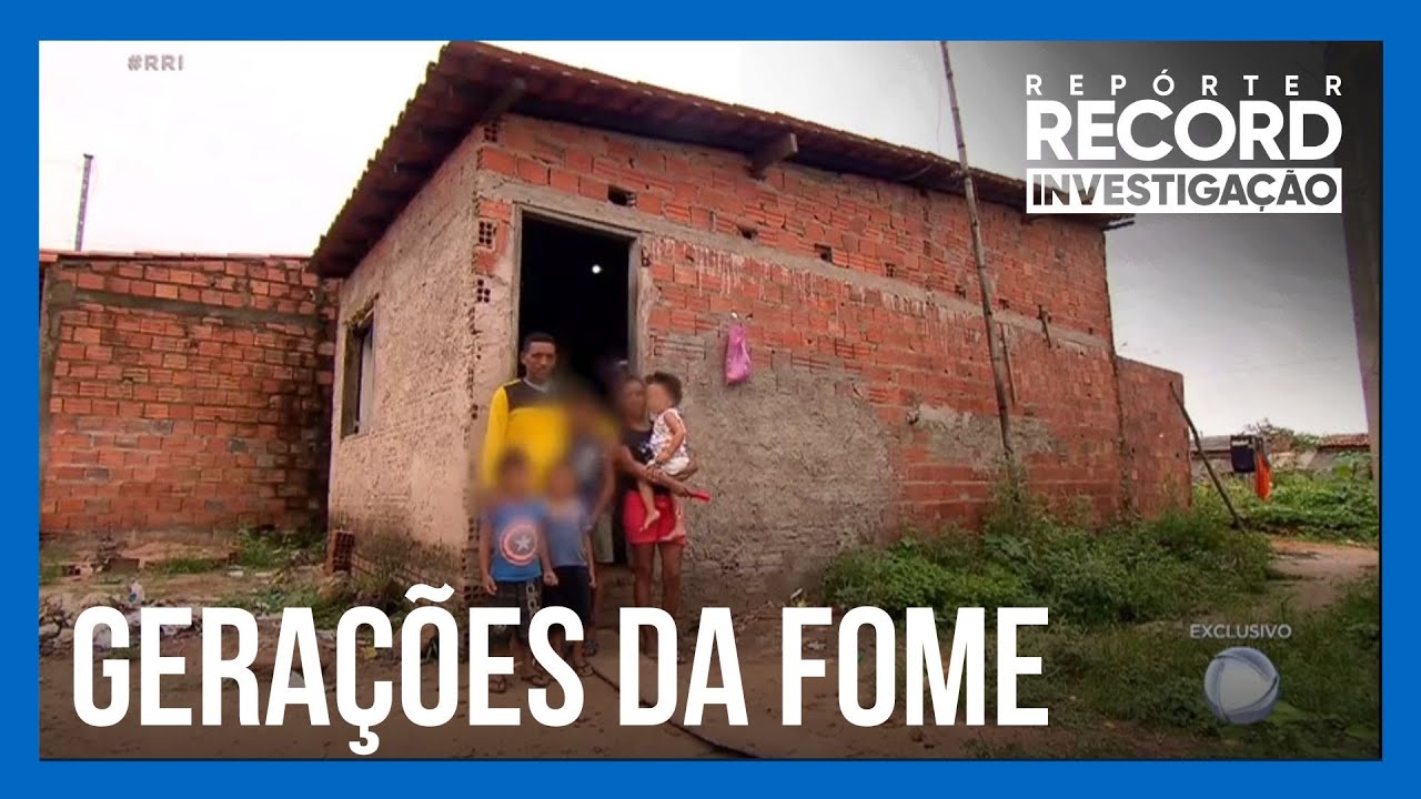 No Maranhão, fome atravessa gerações e aflige pais e filhos
