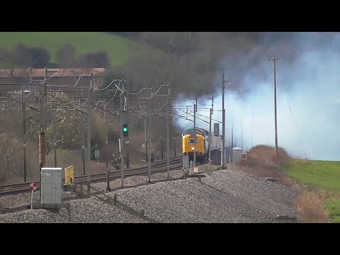 Deltic 55009 'Alycidon' Mainline Loaded Test Run 29th March 2023
