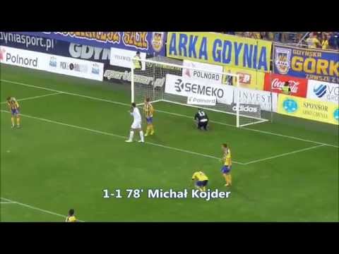 Bramki z meczu Arka Gdynia - MKS Kluczbork